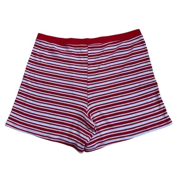 Victoria's Secret PINK Thermal Boxer Brief Shorts in Red/White Stripes Size XL - Picture 7 of 7